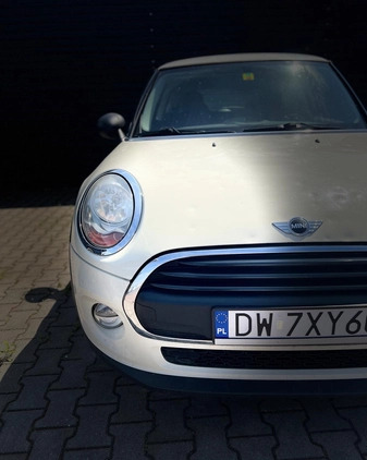 MINI ONE cena 29999 przebieg: 50620, rok produkcji 2014 z Wrocław małe 667